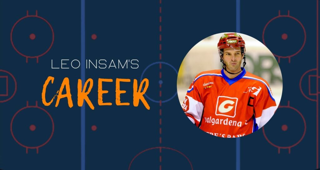 Leo Insam hockey player career path overview
